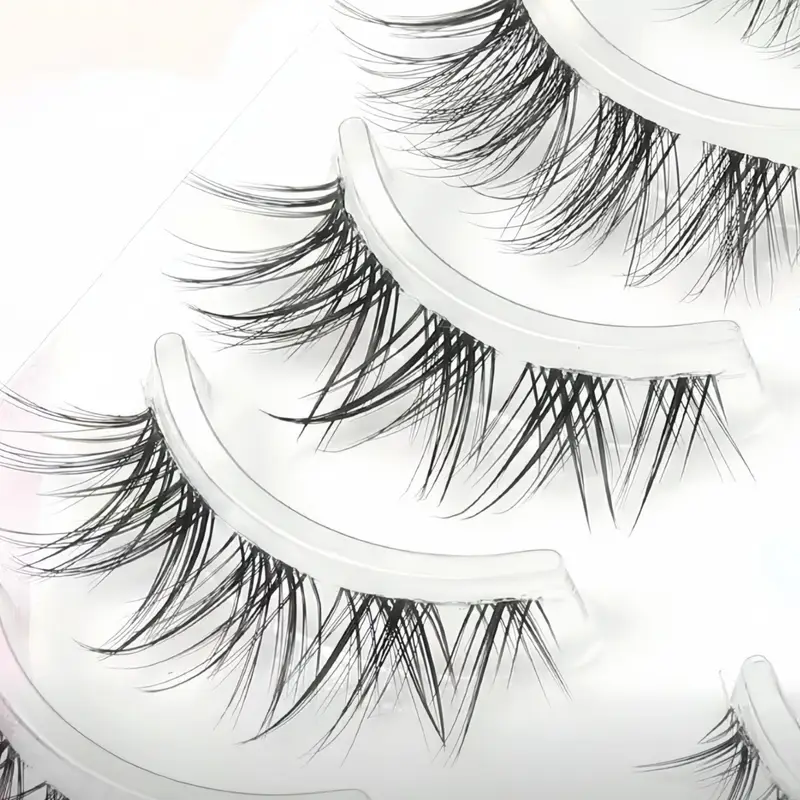 5 pairs Fox Eye False Eyelashe - Eyelash Extension Fox Eye recensione e prezzo