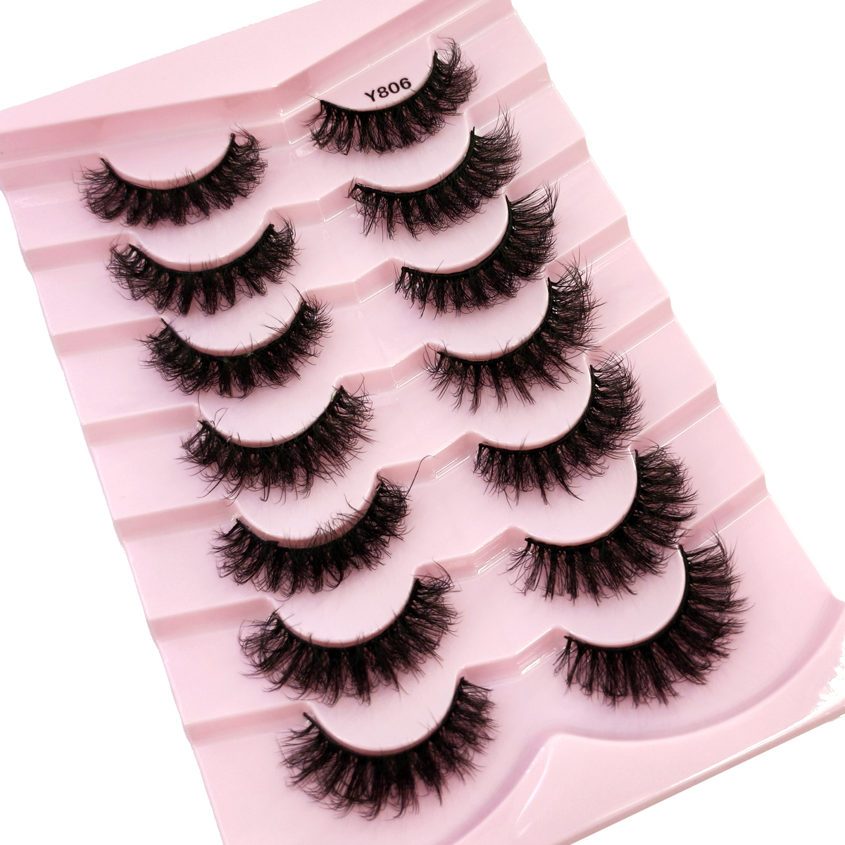 HBZGTLAD Fluffy Wispy Lashes N - Eyelash Extension Cat Eye Wispy recensione e prezzo