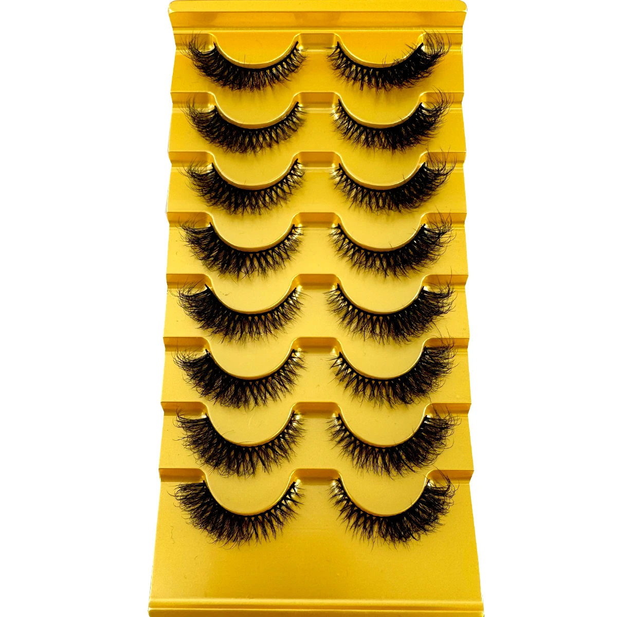 HBZGTLAD New 8 pairs of cat ey - Eyelash Extension Cat Eye Wispy recensione e prezzo