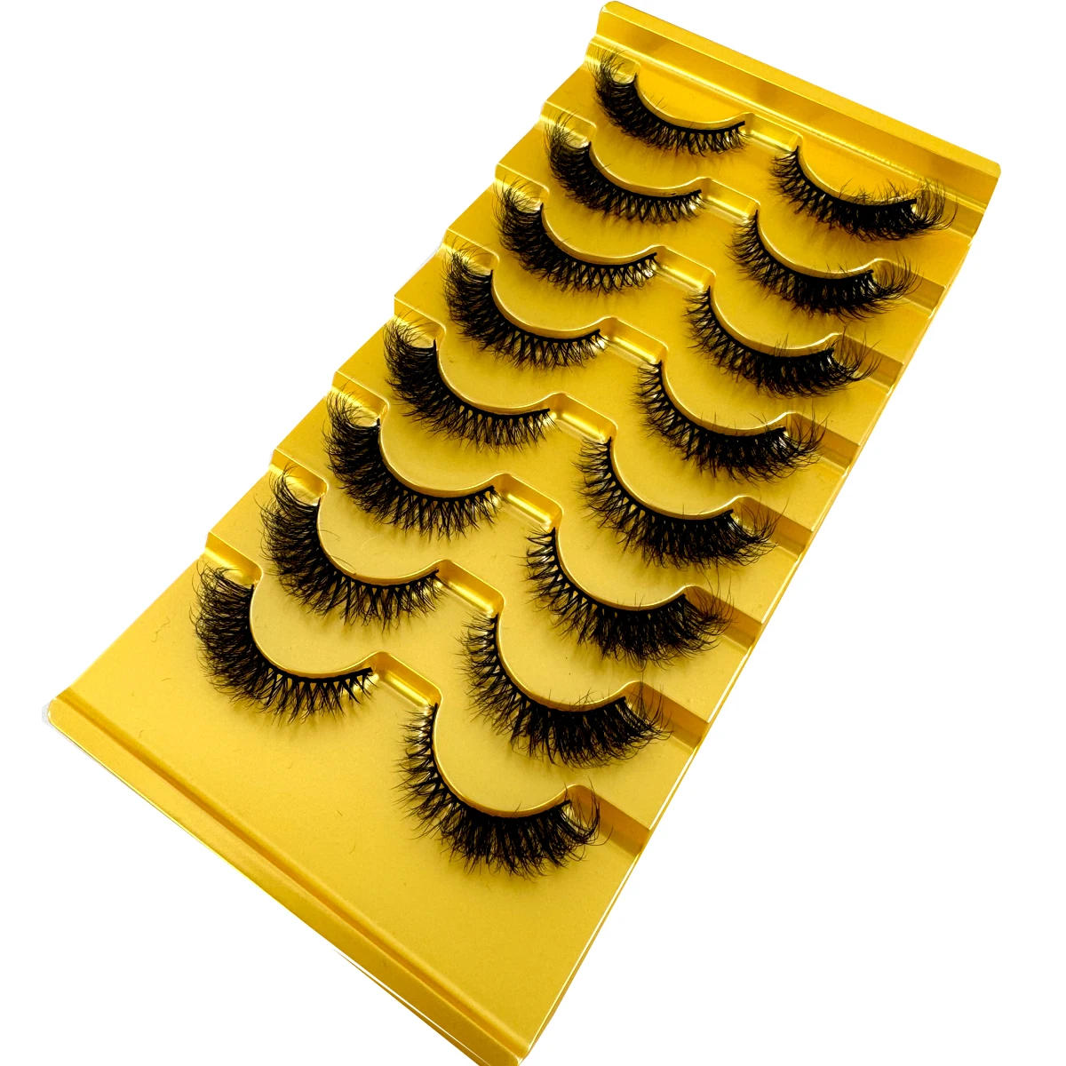 HBZGTLAD New 8 pairs of cat ey - Eyelash Extension Cat Eye Wispy recensione e prezzo