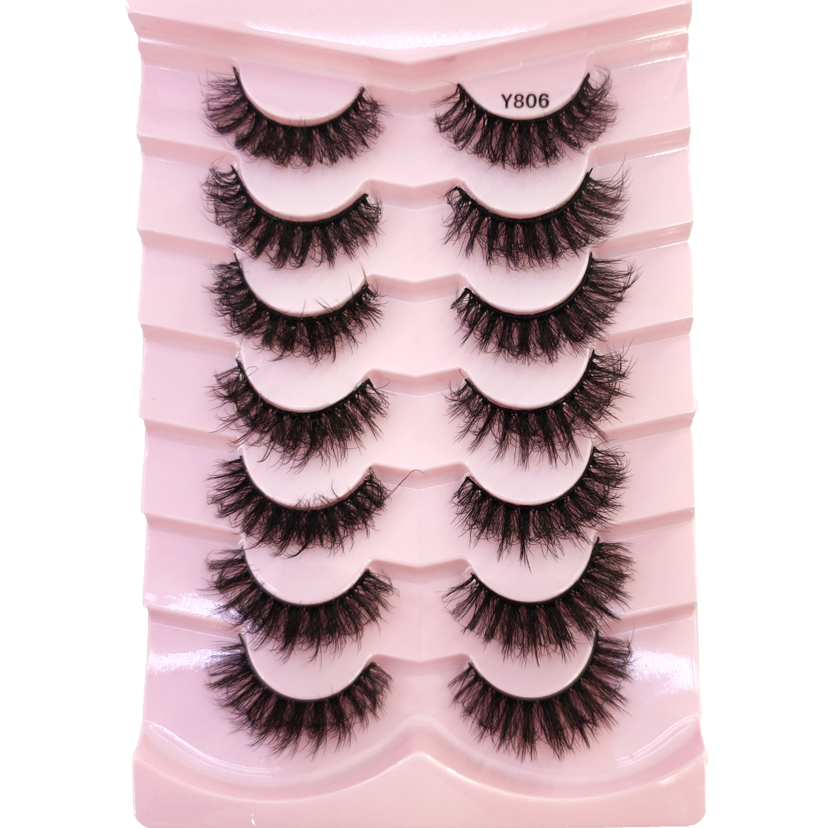 HBZGTLAD Fluffy Wispy Lashes N - Eyelash Extension Cat Eye Wispy recensione e prezzo