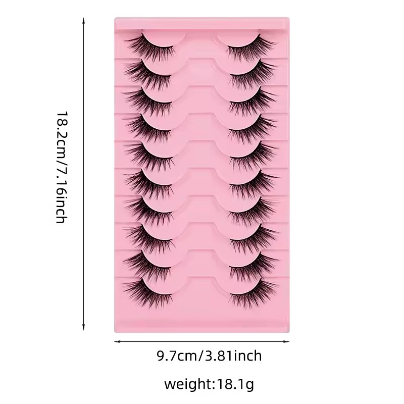 Goodobe half eye 10 pairs natu - Eyelash Extension Fox Eye recensione e prezzo
