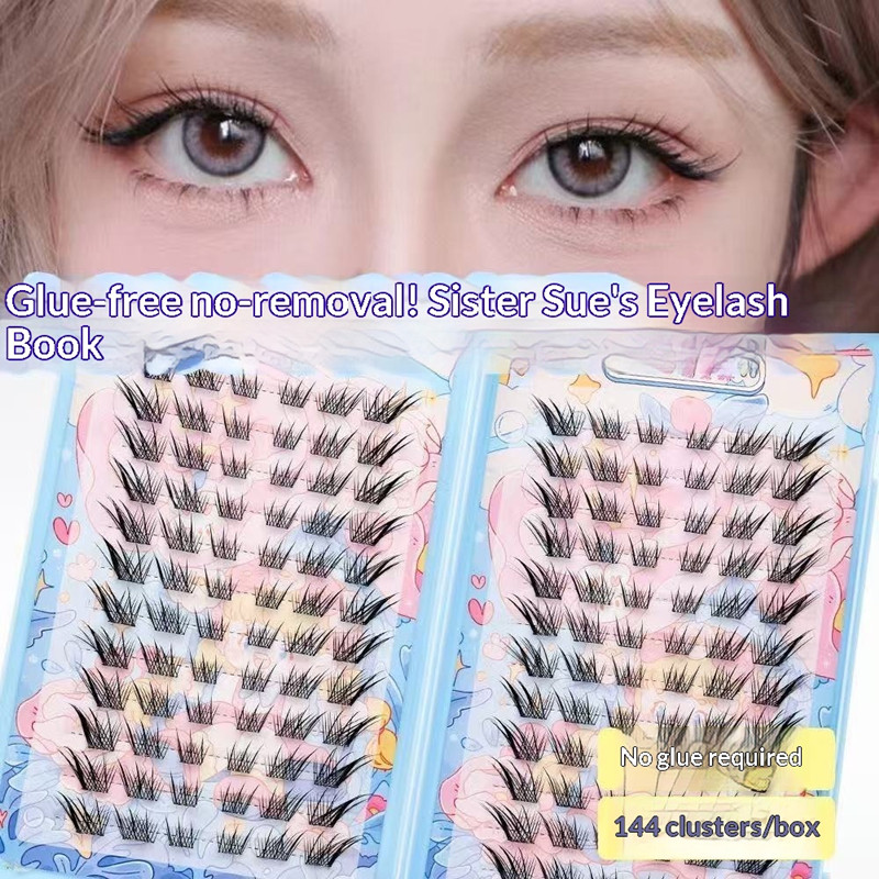 120 Clusters No Need Glue Fals - Eyelash Extension Fox Eye recensione e prezzo