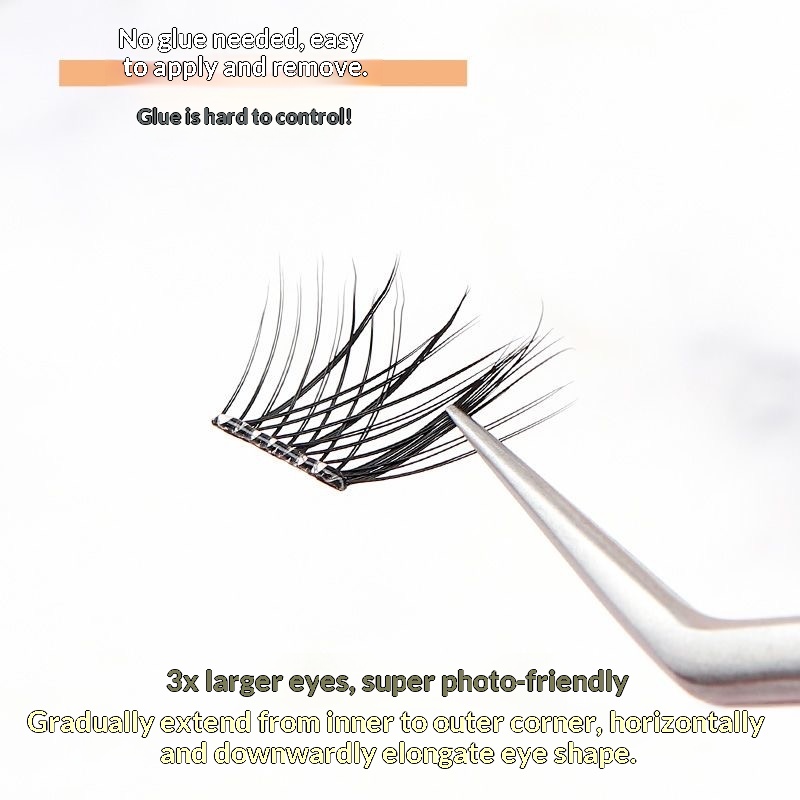 120 Clusters No Need Glue Fals - Eyelash Extension Fox Eye recensione e prezzo