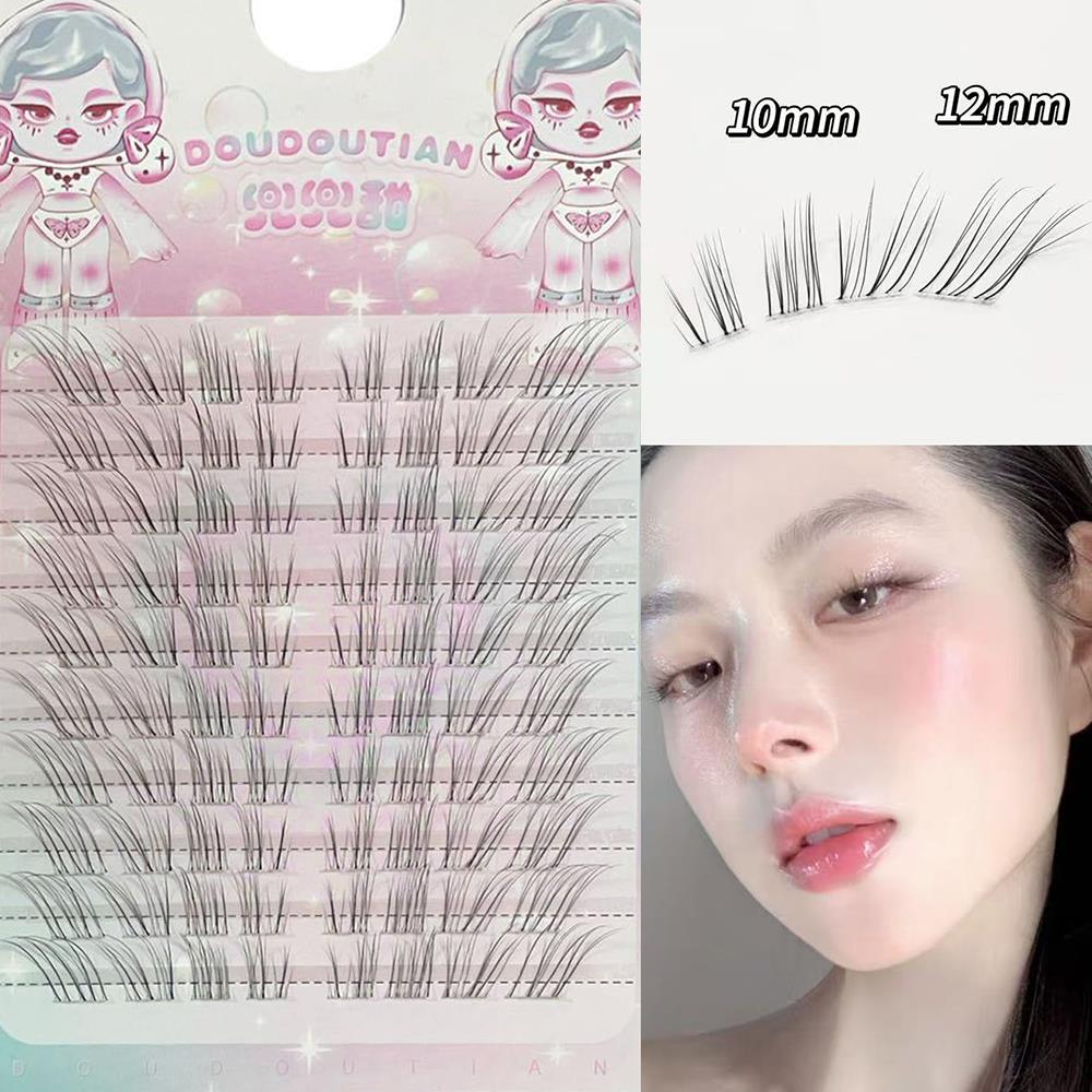 Fox Eye False Eyelashes Cluste - Eyelash Extension Fox Eye recensione e prezzo