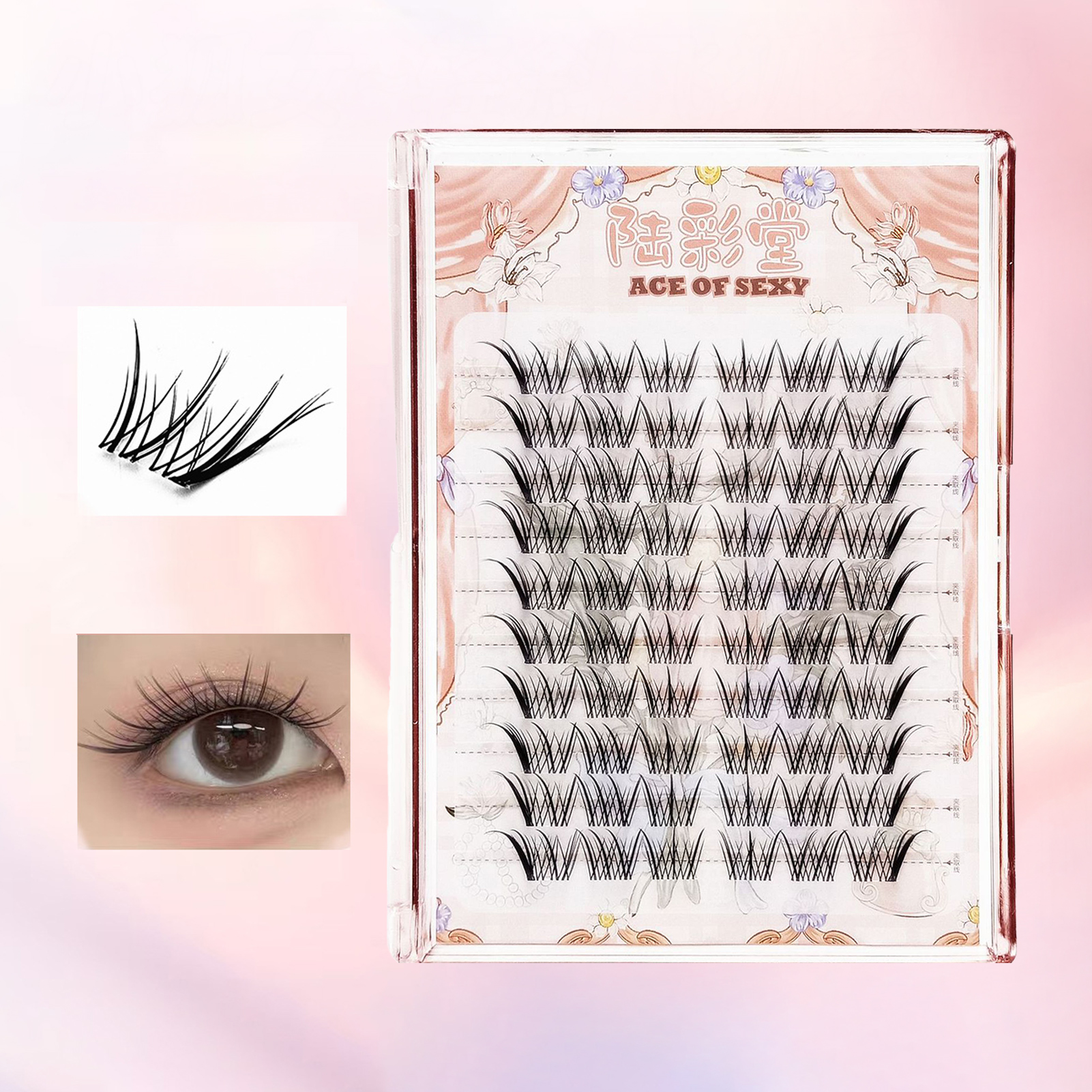 Fox-eye Fairy False Eyelashes  - Eyelash Extension Fox Eye recensione e prezzo