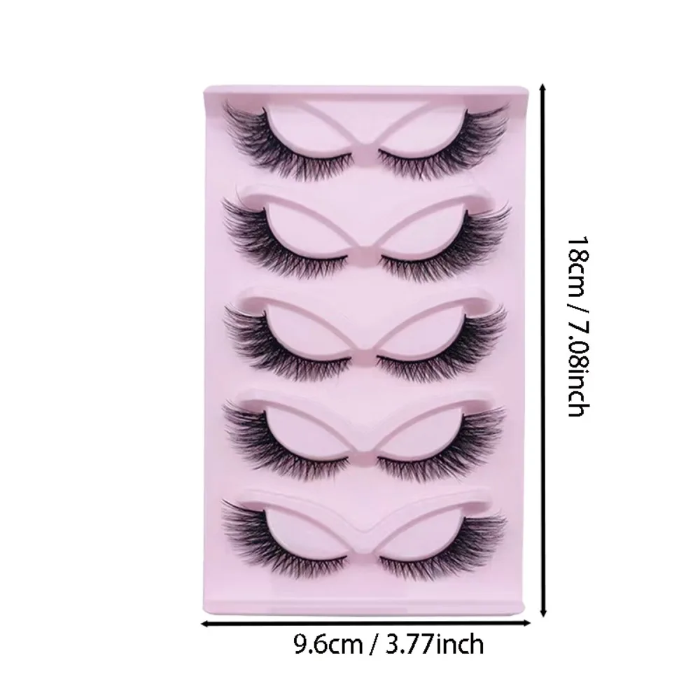 5 Pairs Cat Eye Lashes Wispy F - Eyelash Extension Cat Eye Wispy recensione e prezzo
