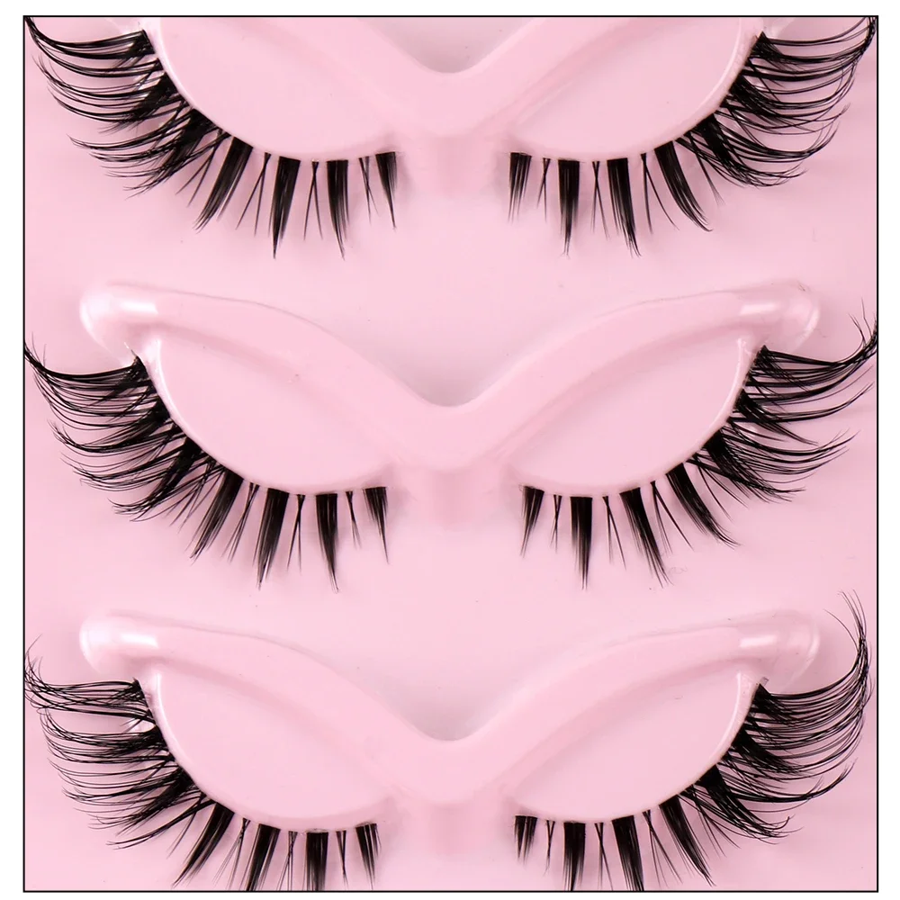 5 Pairs Cat Eye Fake Eyelashes - Eyelash Extension Fox Eye recensione e prezzo