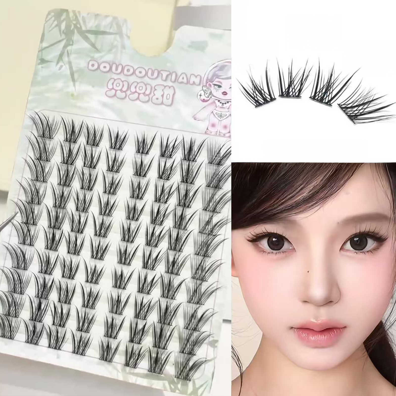 New Chinese Style Foxes Fluffy - Eyelash Extension Fox Eye recensione e prezzo