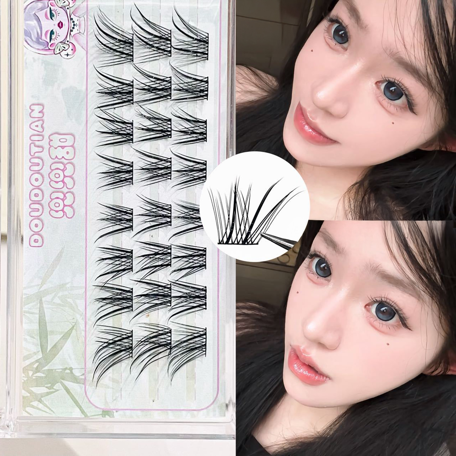 New Chinese Style Foxes Fluffy - Eyelash Extension Fox Eye recensione e prezzo