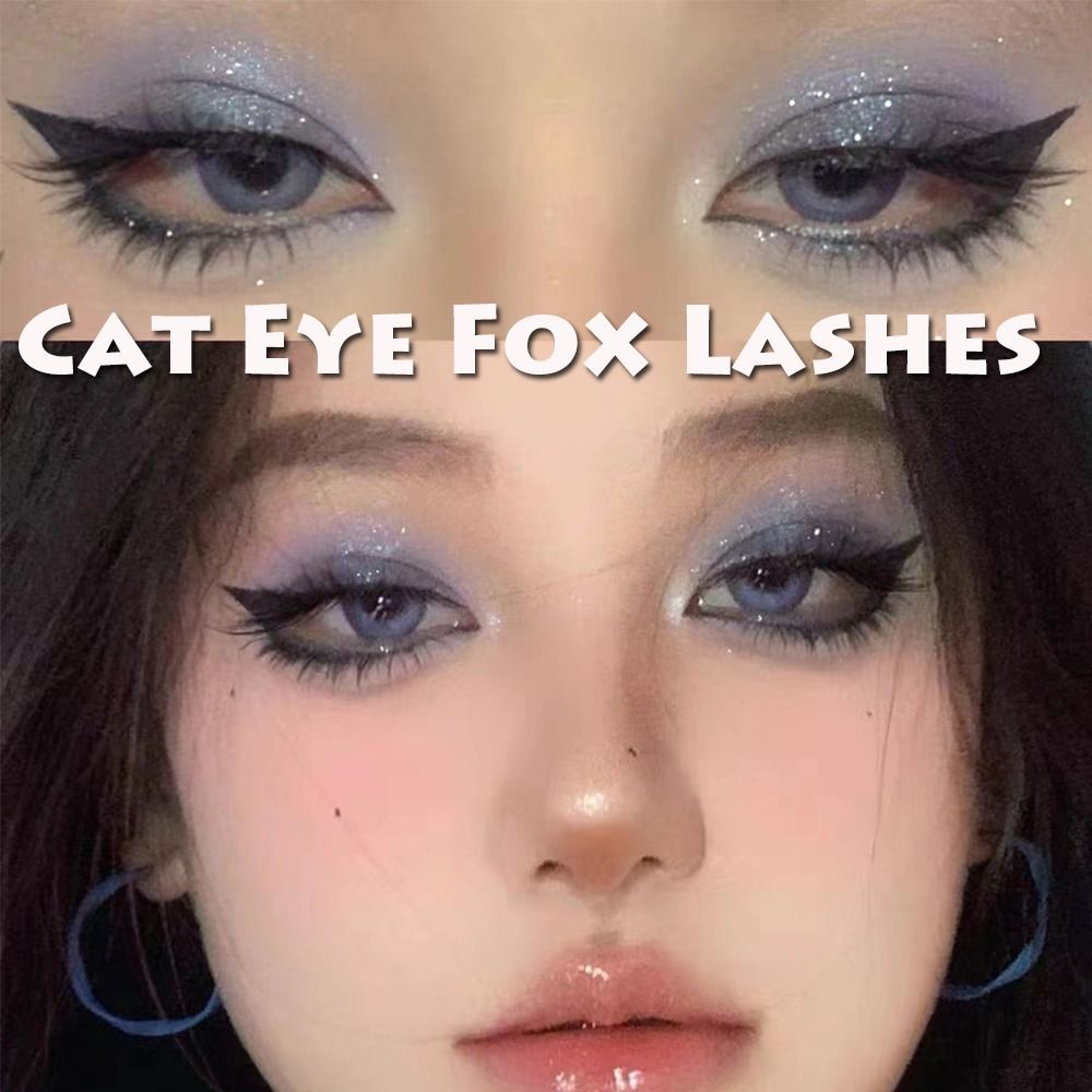 5 Pairs Fake Eyelashes Natural - Eyelash Extension Fox Eye recensione e prezzo