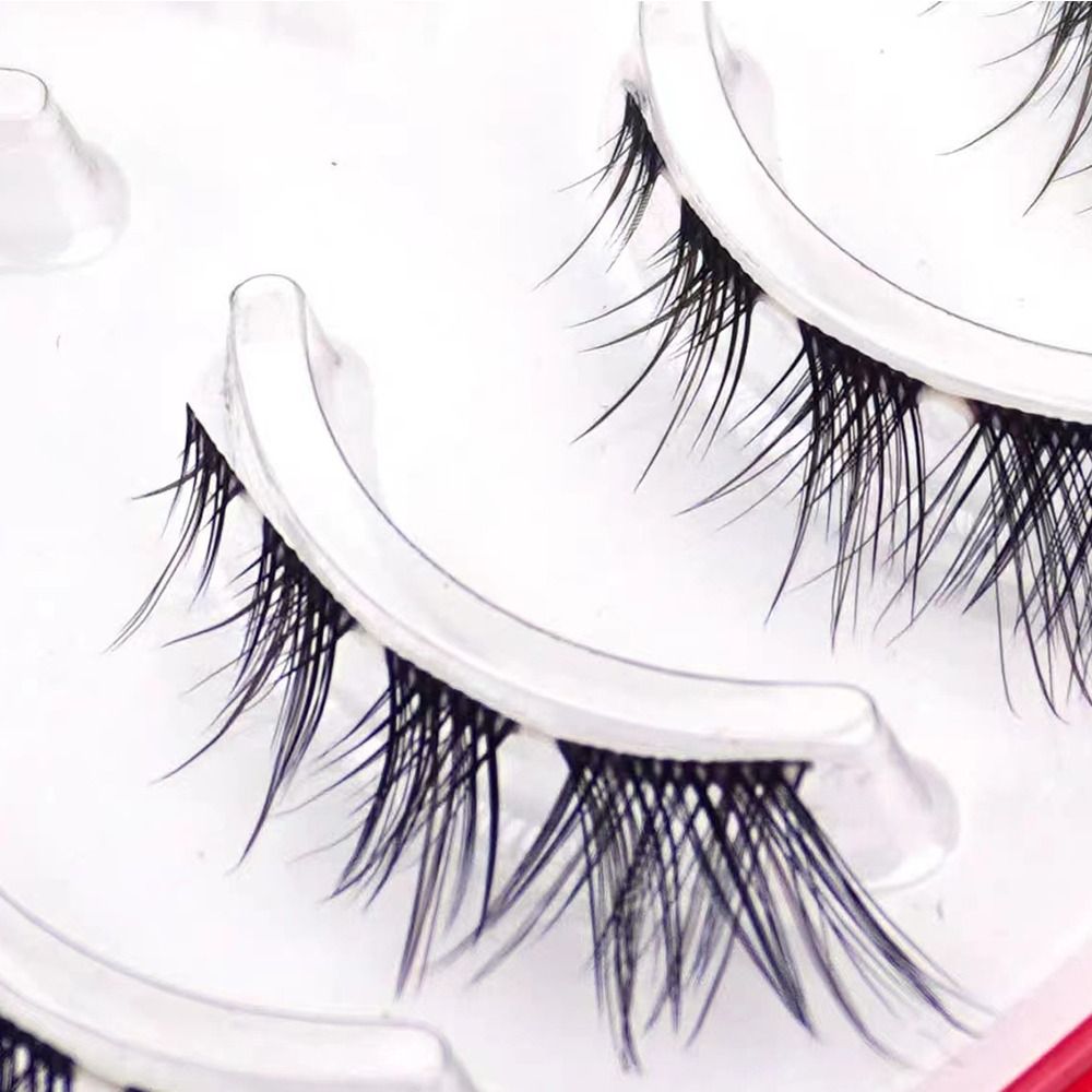 5 Pairs Fake Eyelashes Natural - Eyelash Extension Fox Eye recensione e prezzo