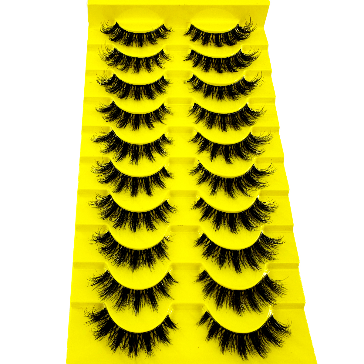 10 Pairs Cat Eye Lashes Natura - Eyelash Extension Cat Eye Wispy recensione e prezzo
