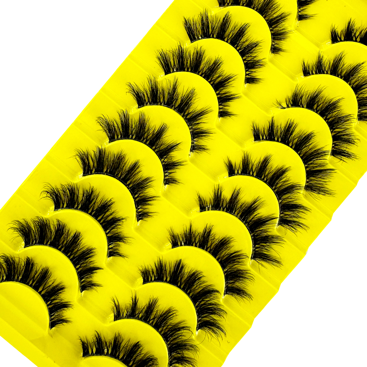 10 Pairs Cat Eye Lashes Natura - Eyelash Extension Cat Eye Wispy recensione e prezzo