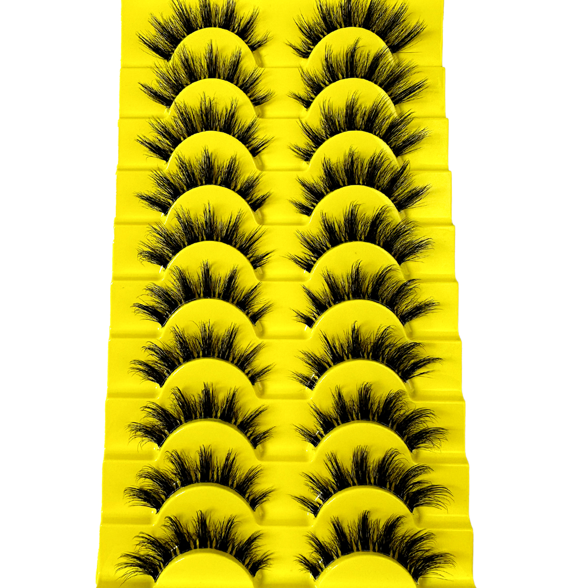 10 Pairs Cat Eye Lashes Natura - Eyelash Extension Cat Eye Wispy recensione e prezzo