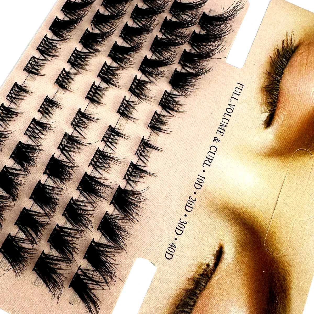 Mix 3D Fluffy Single Cluster E - Eyelash Extension Fox Eye recensione e prezzo