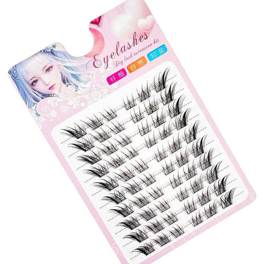 Women Beauty 3D Cat Eye Cluste - Eyelash Extension Fox Eye recensione e prezzo