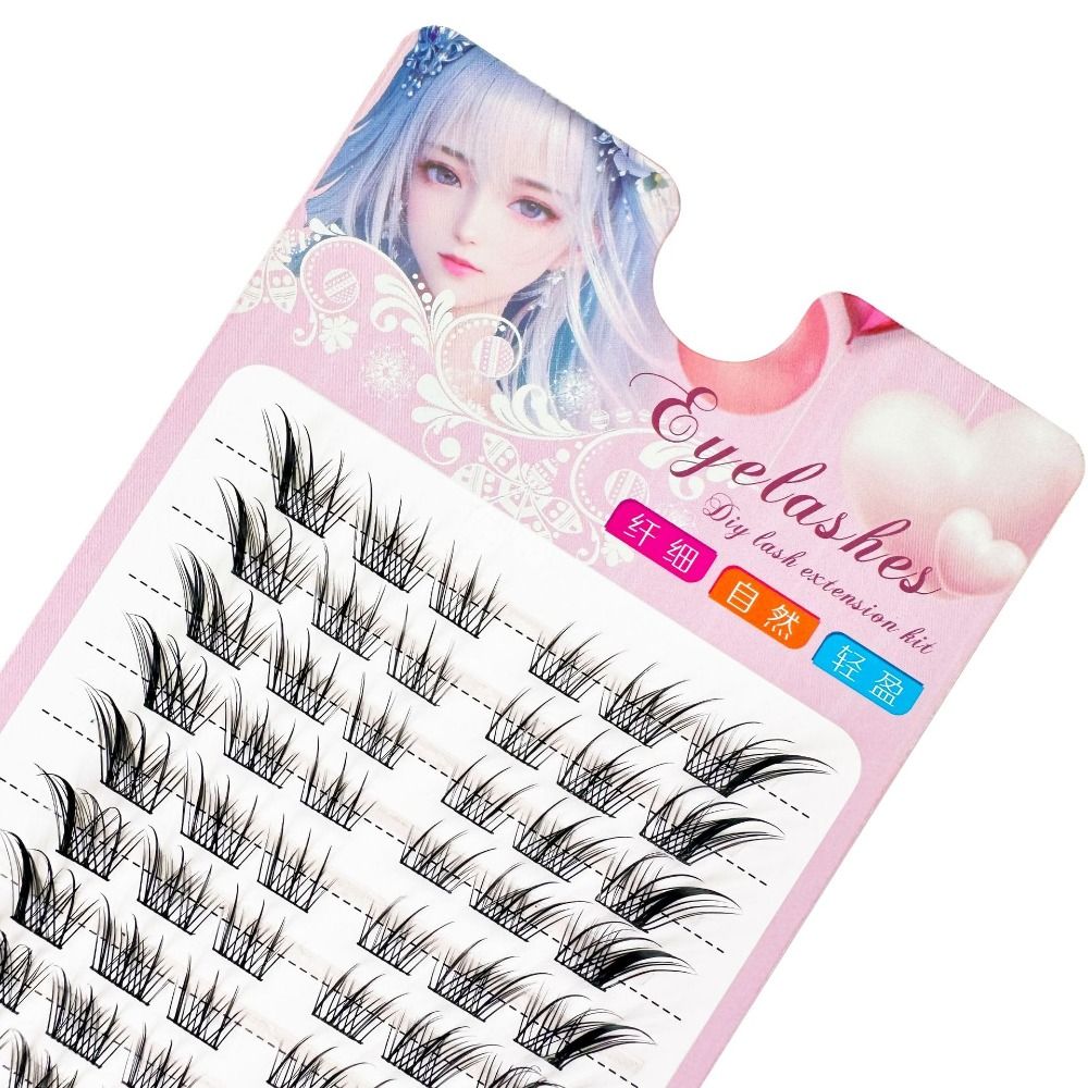 Women Beauty 3D Cat Eye Cluste - Eyelash Extension Fox Eye recensione e prezzo